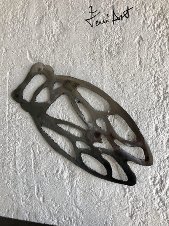 Cigale murale 30x15cm